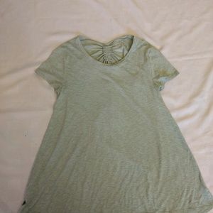 Sonoma high low shirt with back cut out detail.